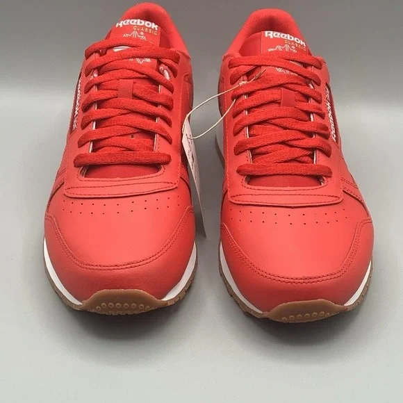 Reebok Classic Leather Vector Red Retro Shoes - Men's Size 11 NEW - Picture 3 of 8